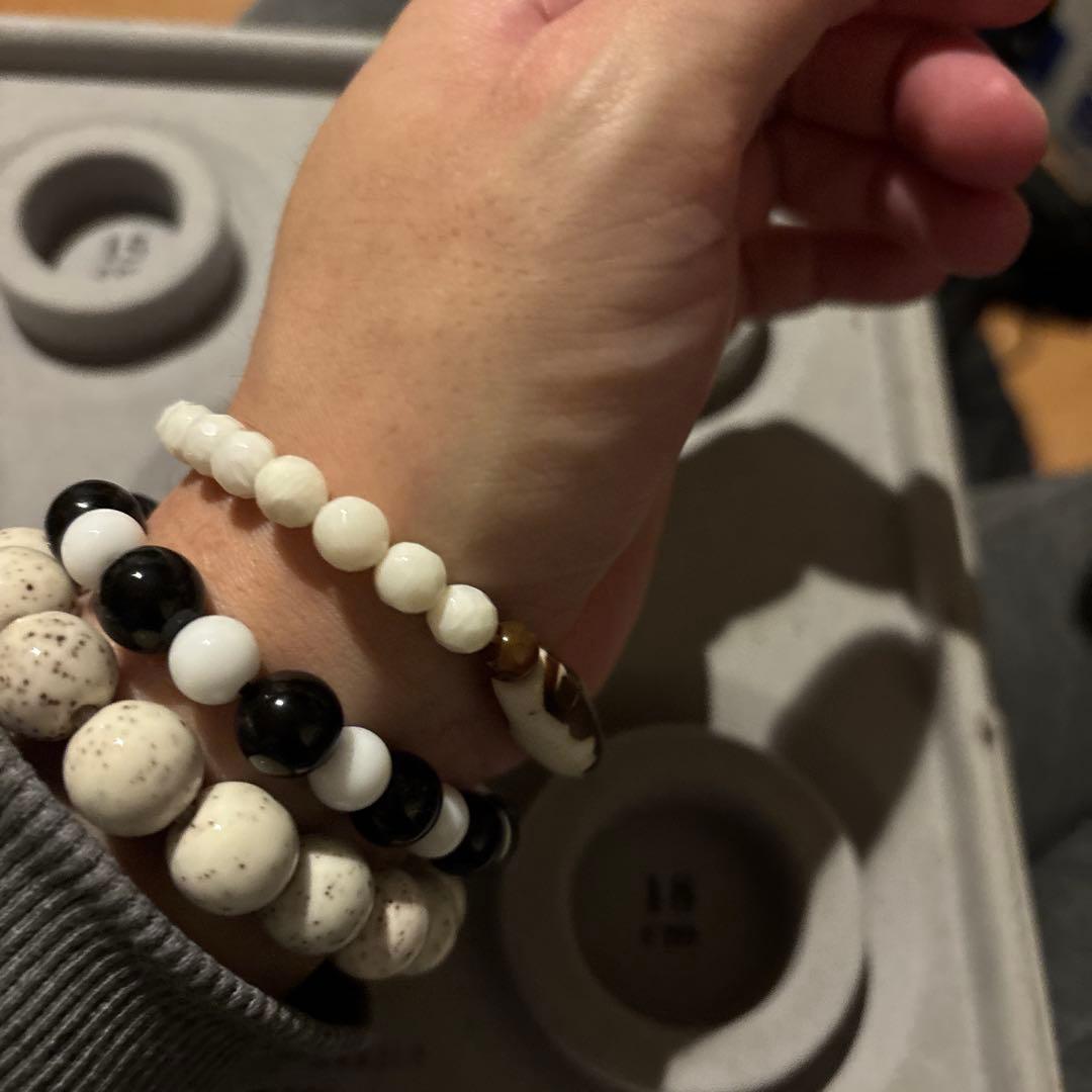 こっれはすっごい！こんなの見たことない！白珊瑚と双弁財天天珠！