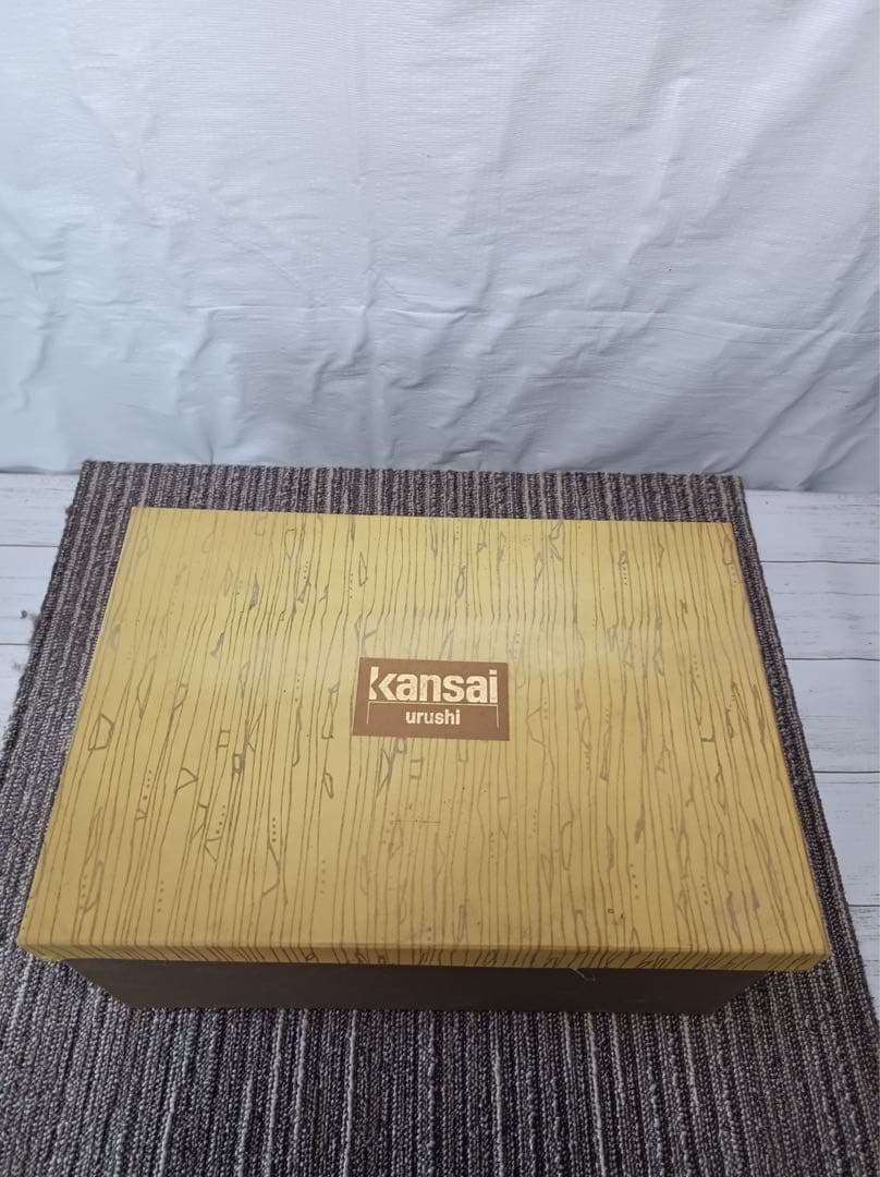 八379【KANSAI】漆器　6点セット　うどんかき付き