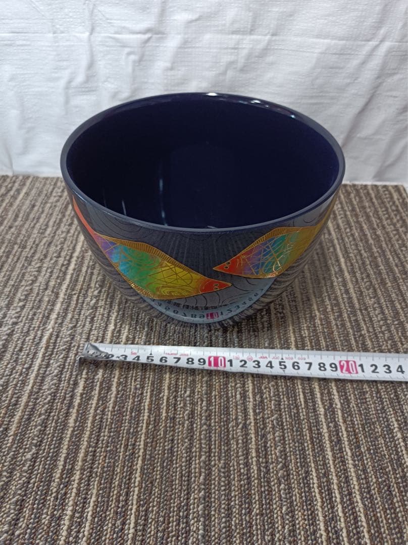八379【KANSAI】漆器　6点セット　うどんかき付き
