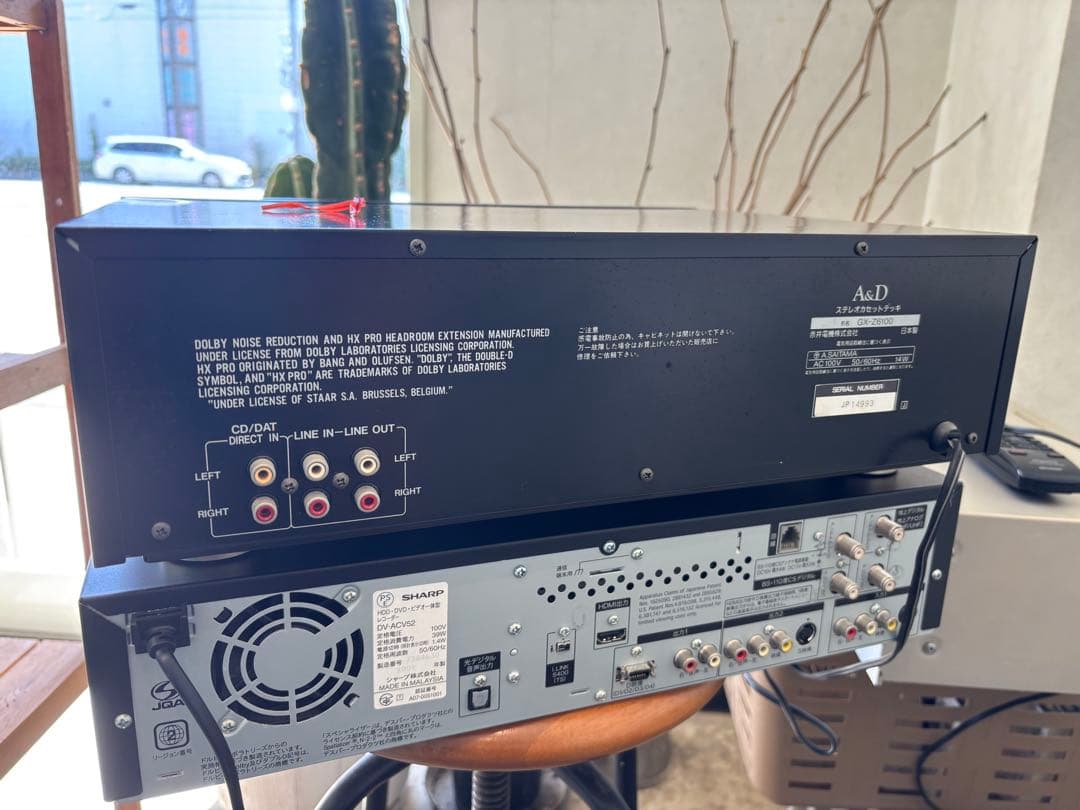 A&D 3HEAD カセットデッキ　GX-Z6100