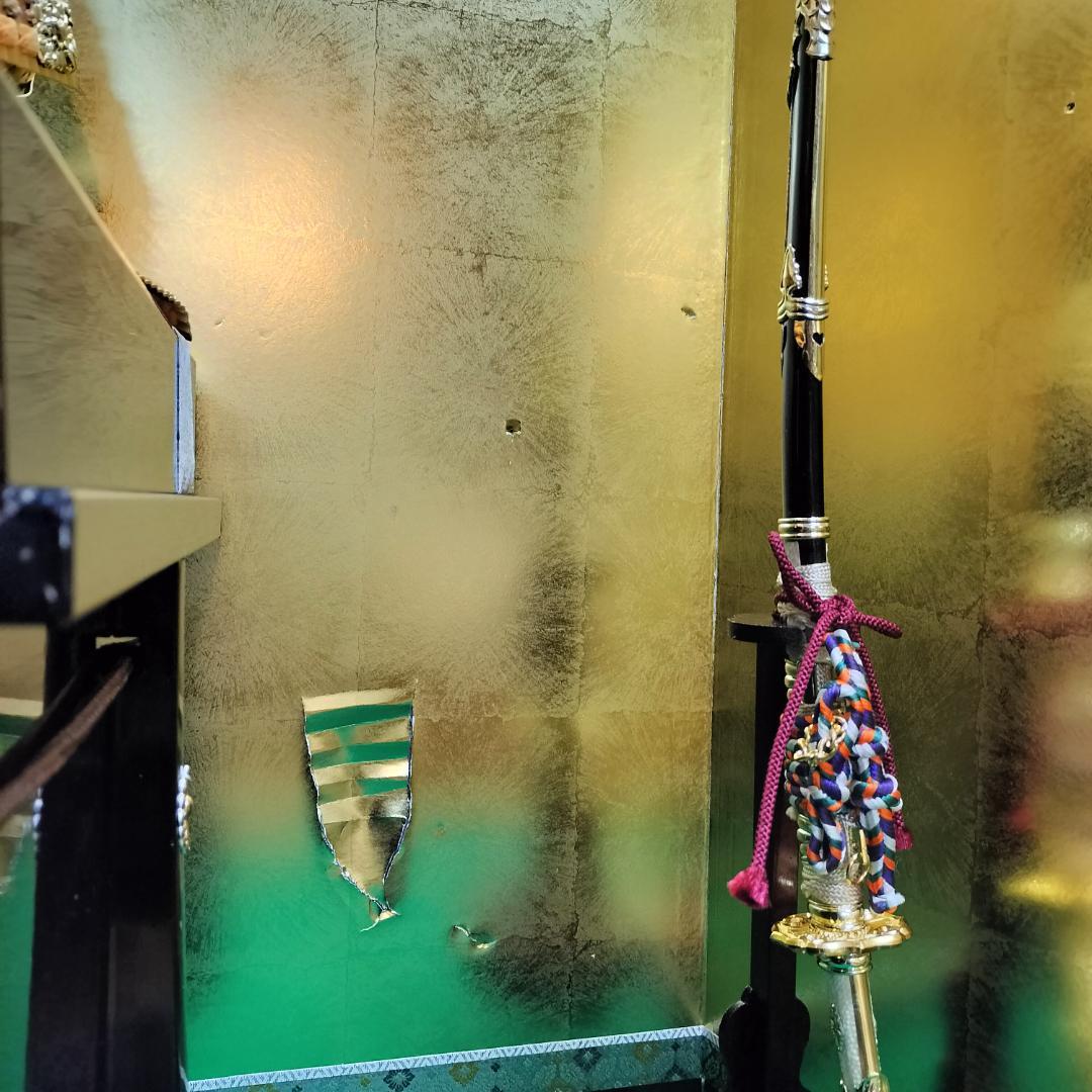 15号大鎧の五月人形 鎧兜 雄山作 増村人形監製