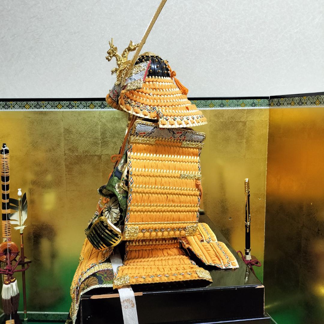 15号大鎧の五月人形 鎧兜 雄山作 増村人形監製