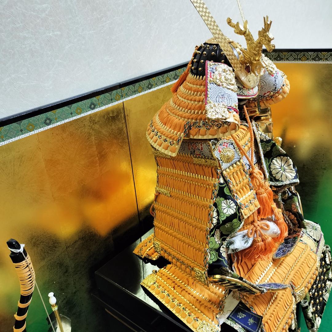 15号大鎧の五月人形 鎧兜 雄山作 増村人形監製