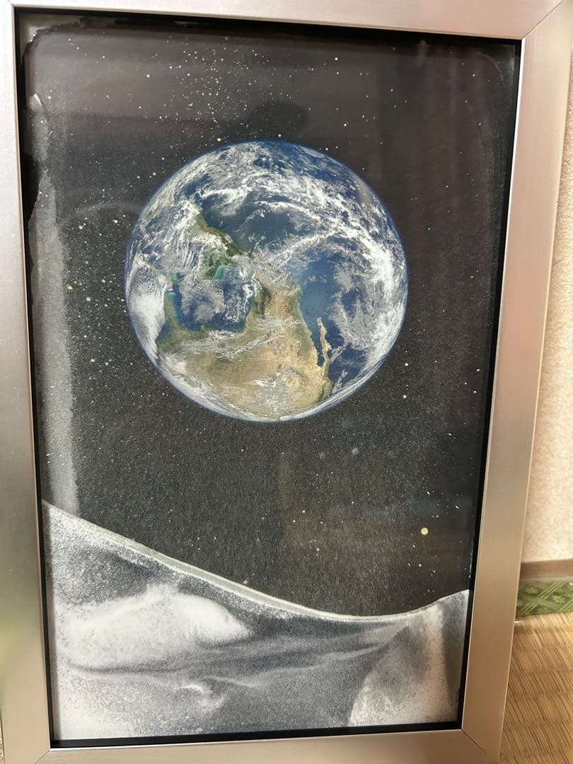 KB collection サンドピクチャー《アース》＋ 専用アクリル什器　地球