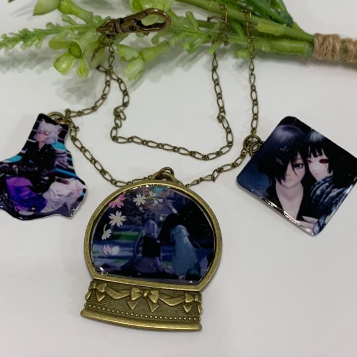 うさねこ。様ご確認用ページ　レジンで写真チャーム　オーダー品