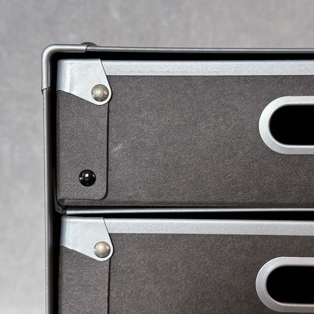 無印良品「硬質パルプボックス・引出式・2段」2個セット【廃盤品】