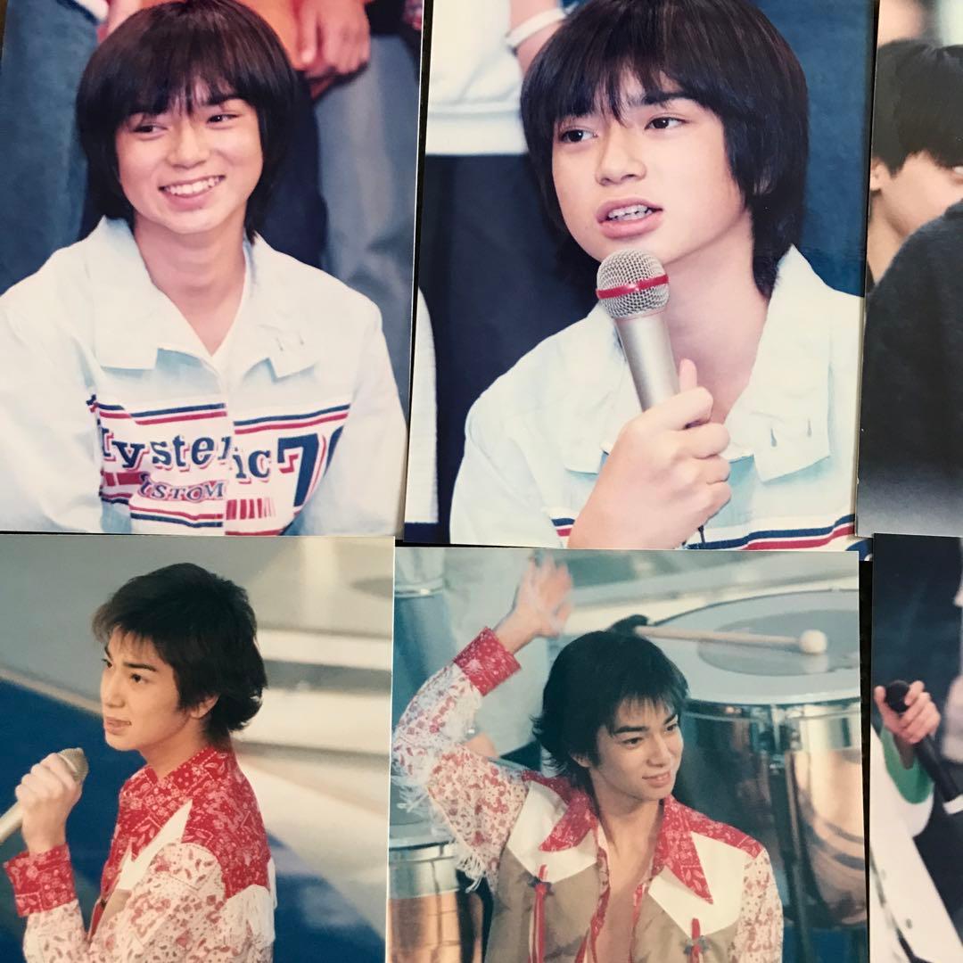 ❤️嵐公式写真　松本潤　jr 裏白地