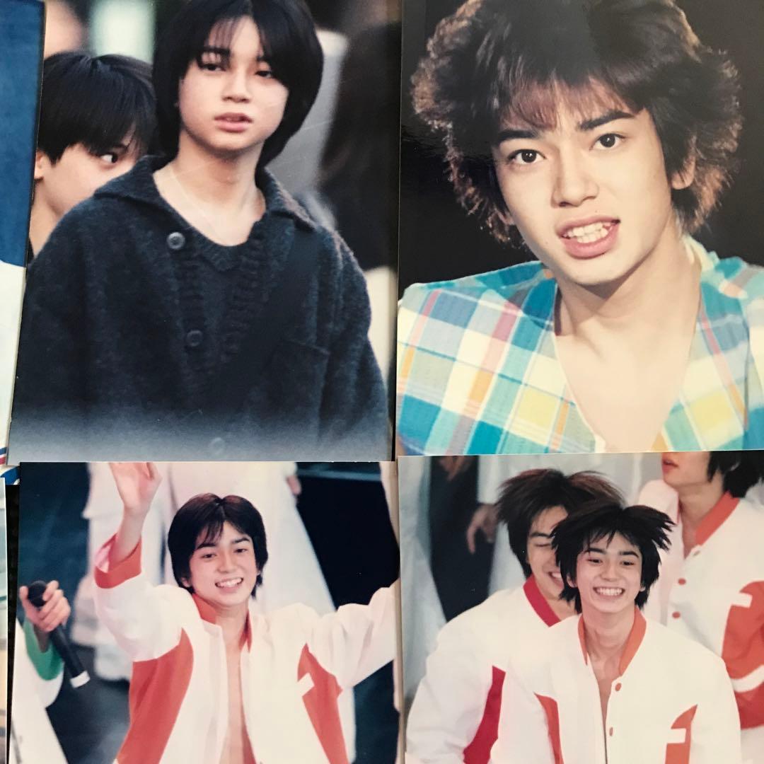 ❤️嵐公式写真　松本潤　jr 裏白地