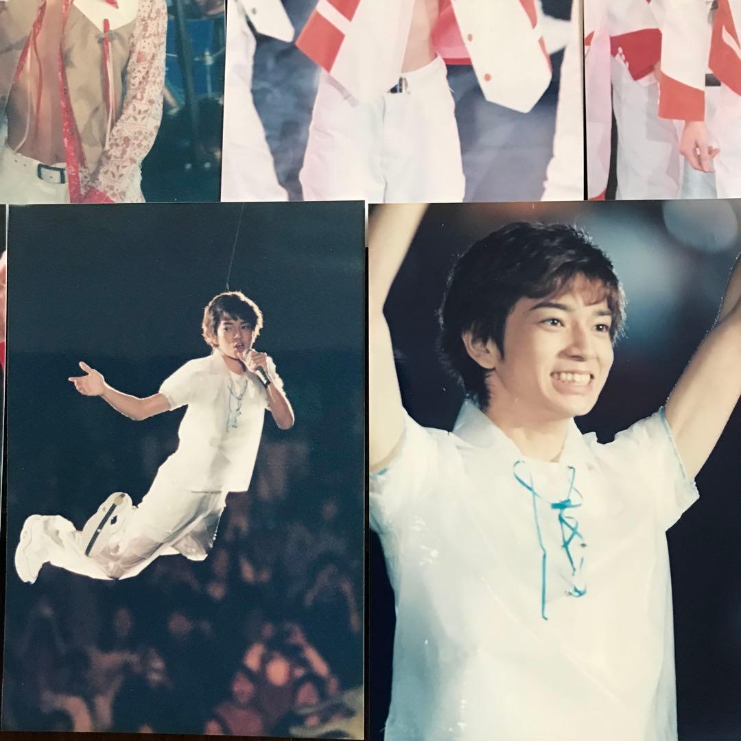 ❤️嵐公式写真　松本潤　jr 裏白地