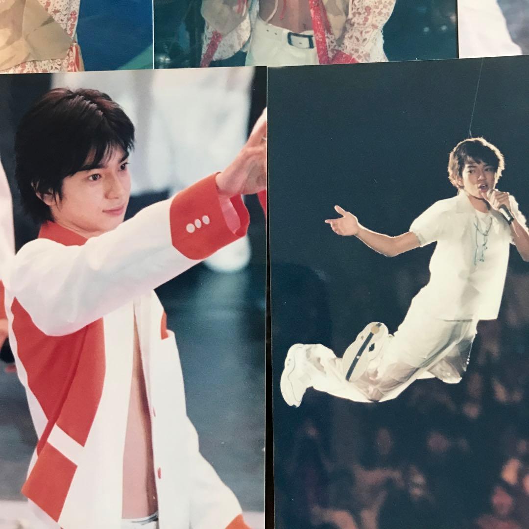 ❤️嵐公式写真　松本潤　jr 裏白地