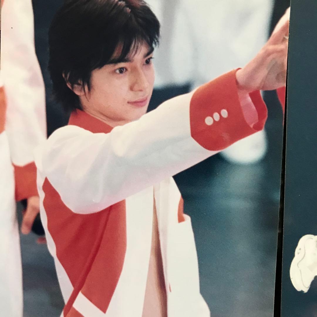 ❤️嵐公式写真　松本潤　jr 裏白地