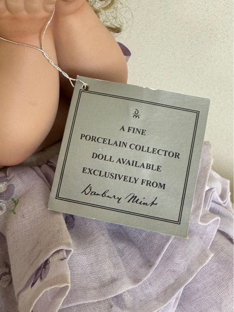 可愛いヴィンテージ磁器人形 ビスクドール