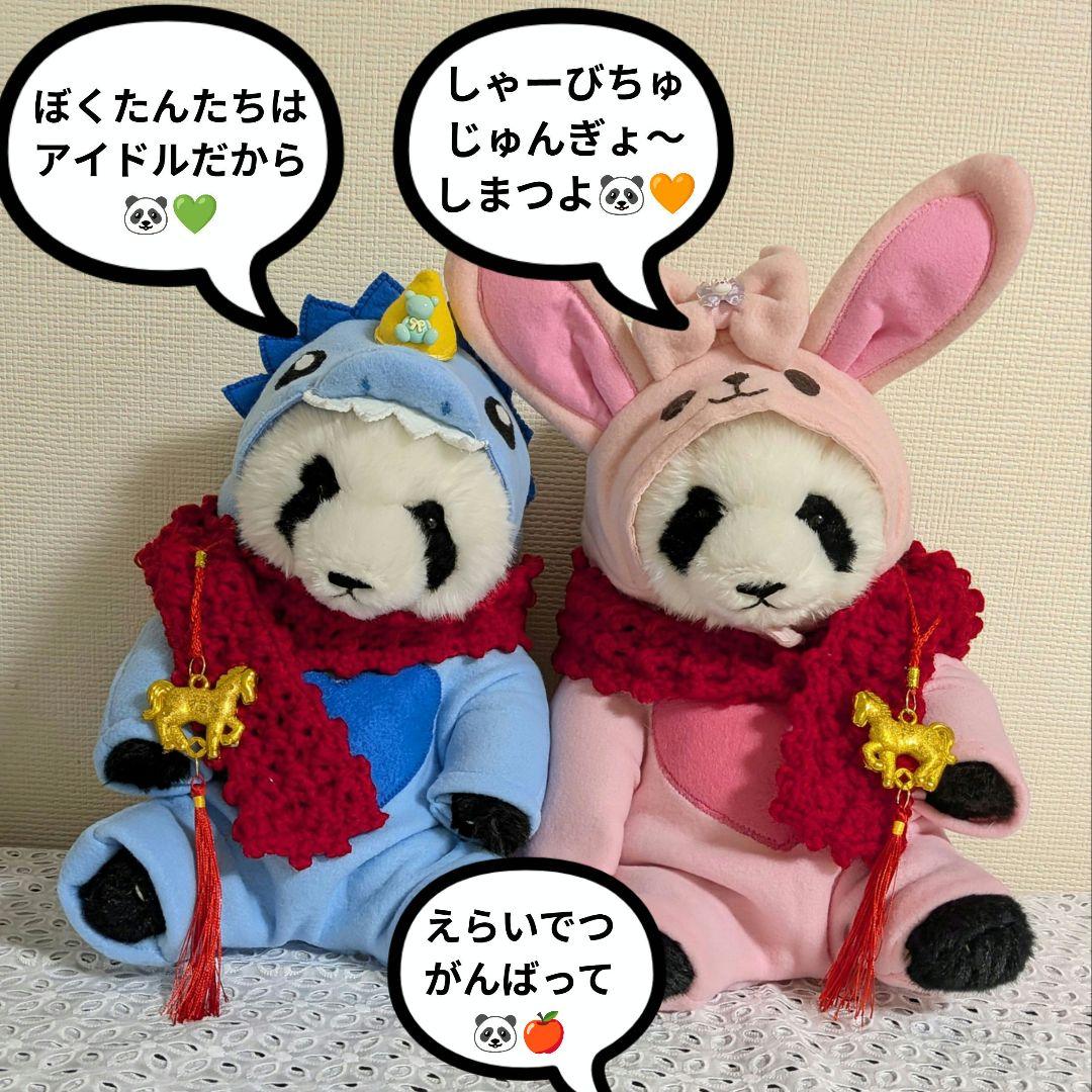 【ｍ＆r様オーダー】だっこシャオレイ♡怪獣＆うさぎ変身コスチュームセット