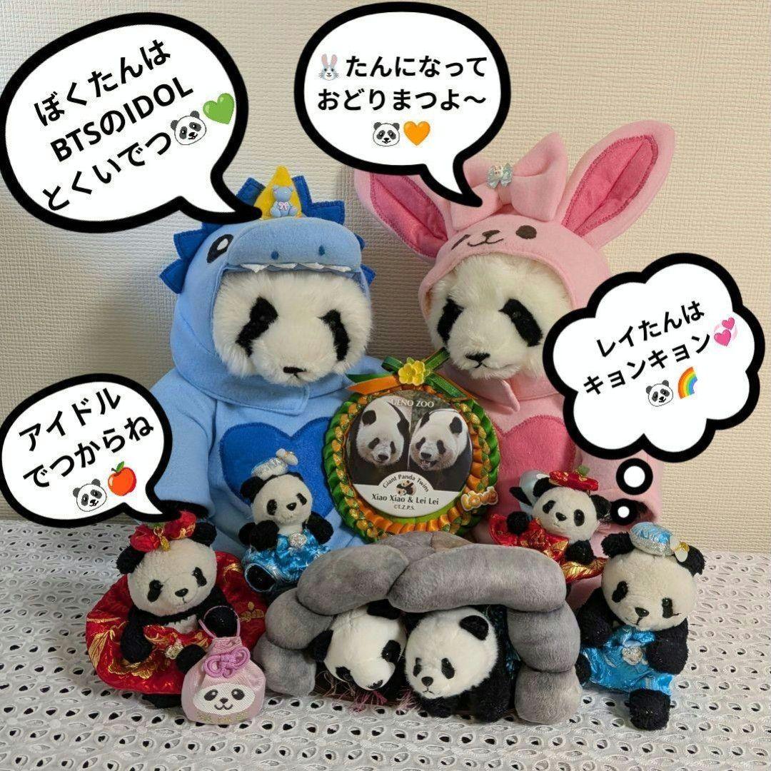 【ｍ＆r様オーダー】だっこシャオレイ♡怪獣＆うさぎ変身コスチュームセット