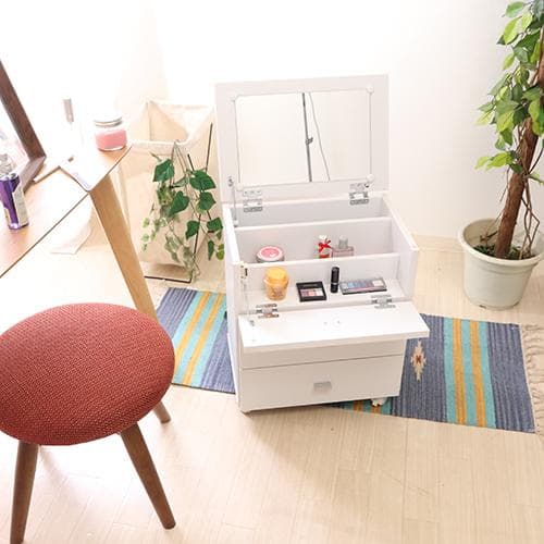 フィーゴ ドレッサー ホワイト　お客様組み立て品タイプ