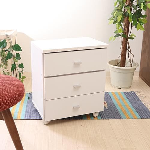 フィーゴ ドレッサー ホワイト　お客様組み立て品タイプ