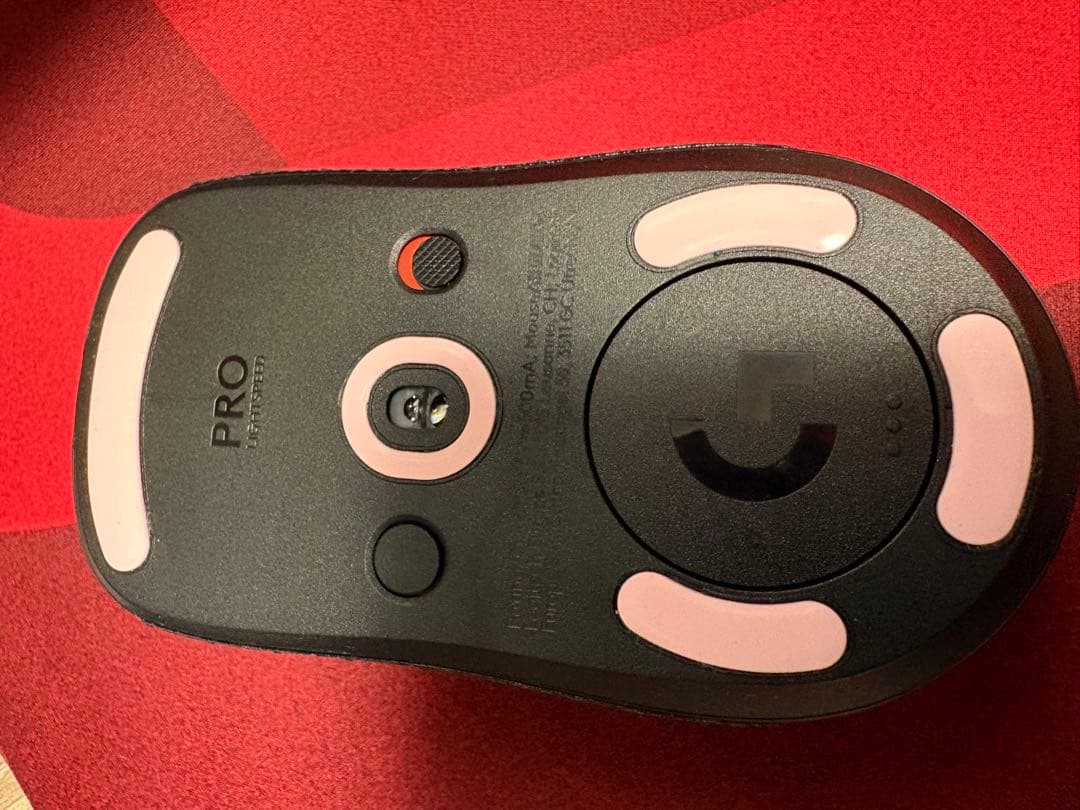 軽量化 Logitech G PRO 2 ゲーミングマウス 本体