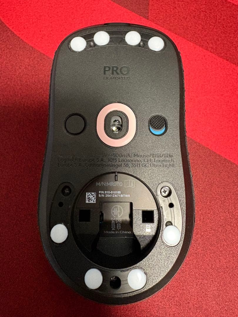 軽量化 Logitech G PRO 2 ゲーミングマウス 本体