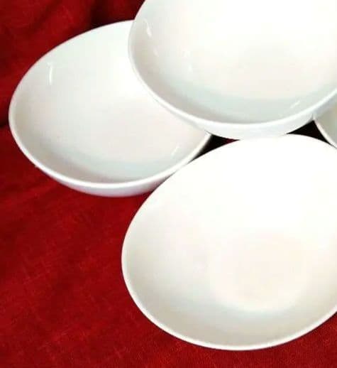 ♥オシャレなパーティ用♥【楕円型ウェーブ型・エクセラホワイトボール皿】⬛新品2皿