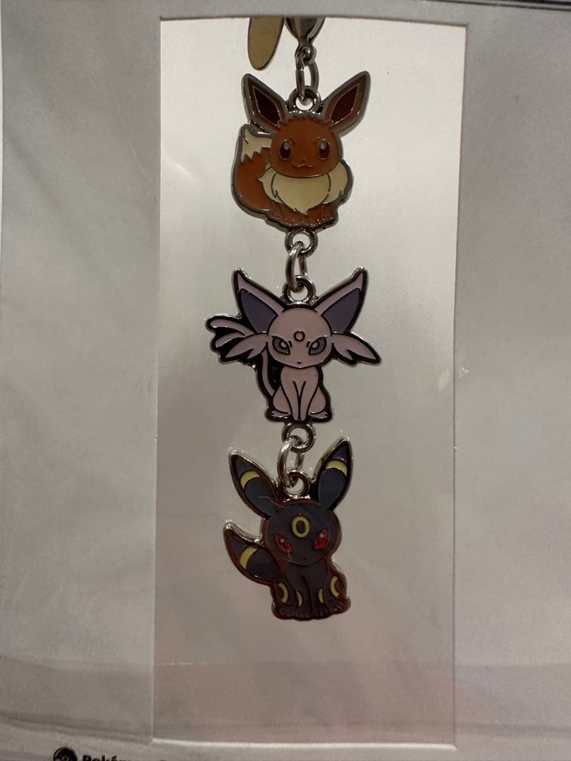 へんしん！メタモン　3連キーホルダー イーブイ・エーフィ・ブラッキー