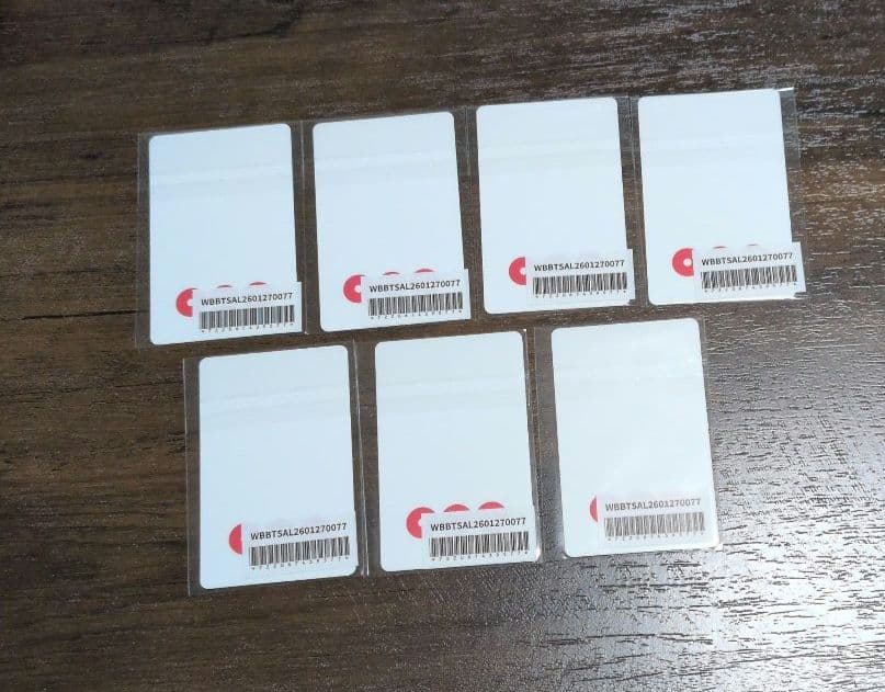 BTS ARIRANG ラキドロ トレカ weversejapan