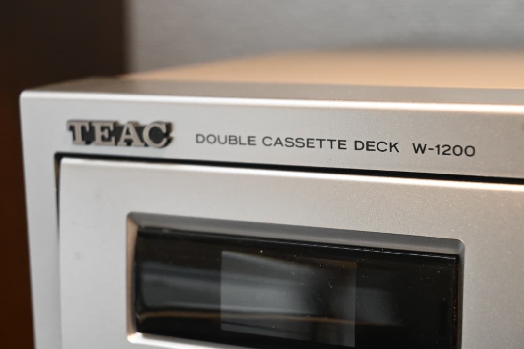 TEAC w-1200 ダブルデッキ　USBデジタル出力可
