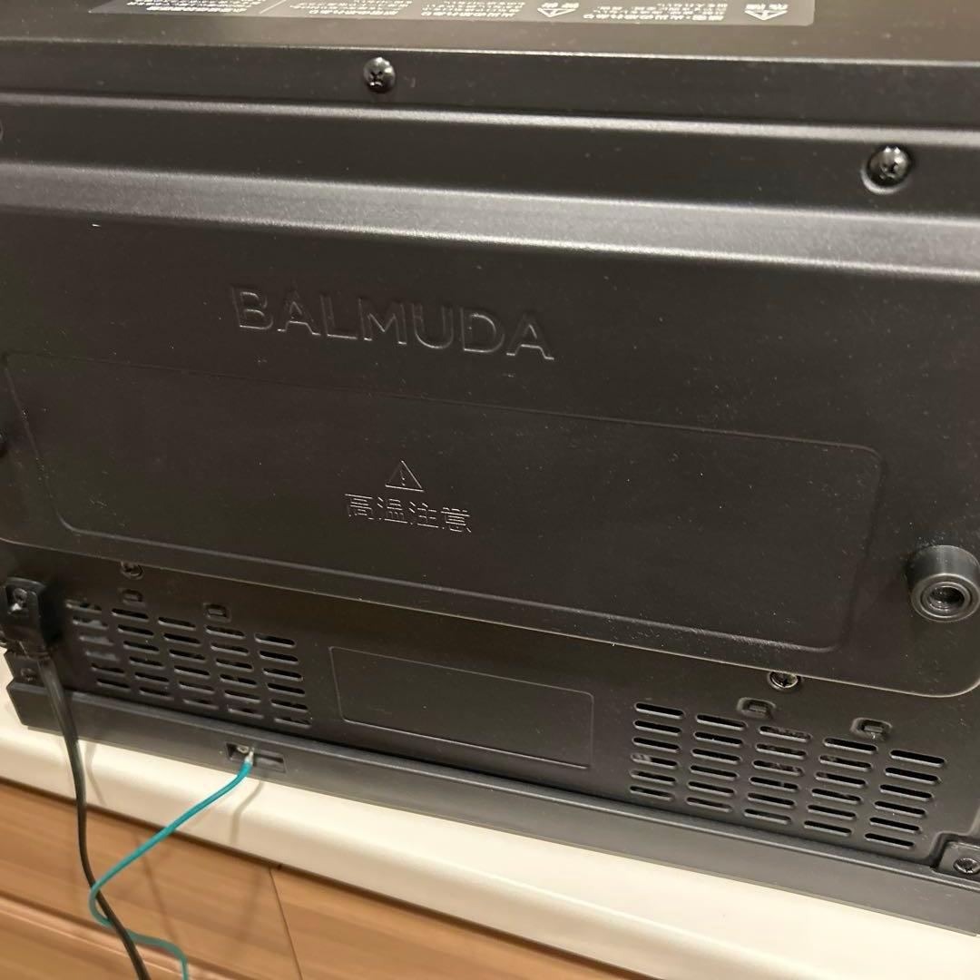 1週間限定出品◼︎BALMUDA オーブンレンジ ブラック K04A-BKジャンク