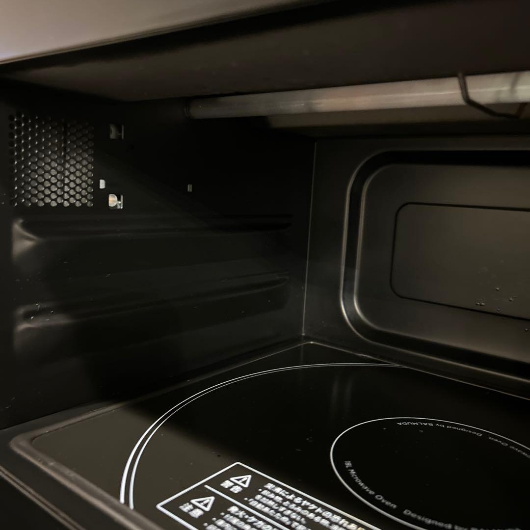 1週間限定出品◼︎BALMUDA オーブンレンジ ブラック K04A-BKジャンク