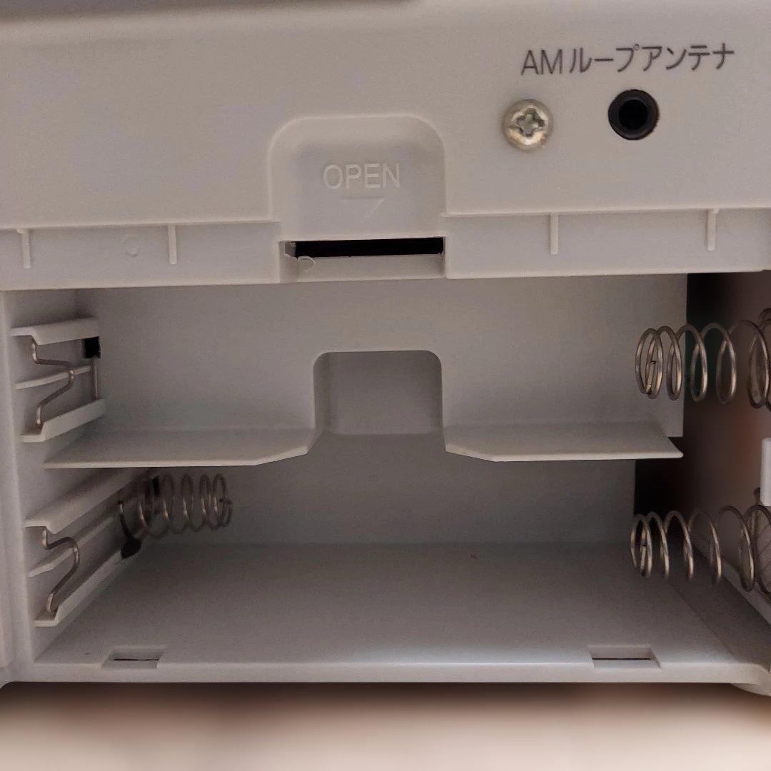 【美品】Panasonic・AM/FM・ラジオレコーダー・ホワイト