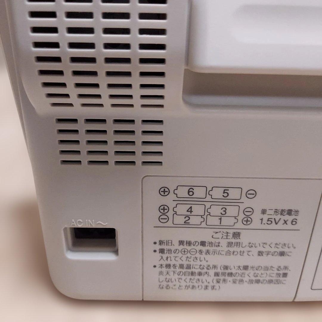 【美品】Panasonic・AM/FM・ラジオレコーダー・ホワイト