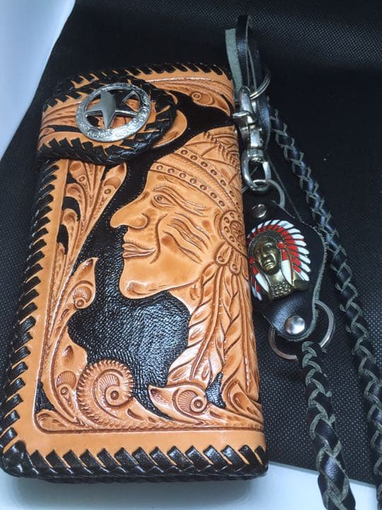 るるとウォレットロープ！サドルレザー！チェーン！オリジナルハンドメイド