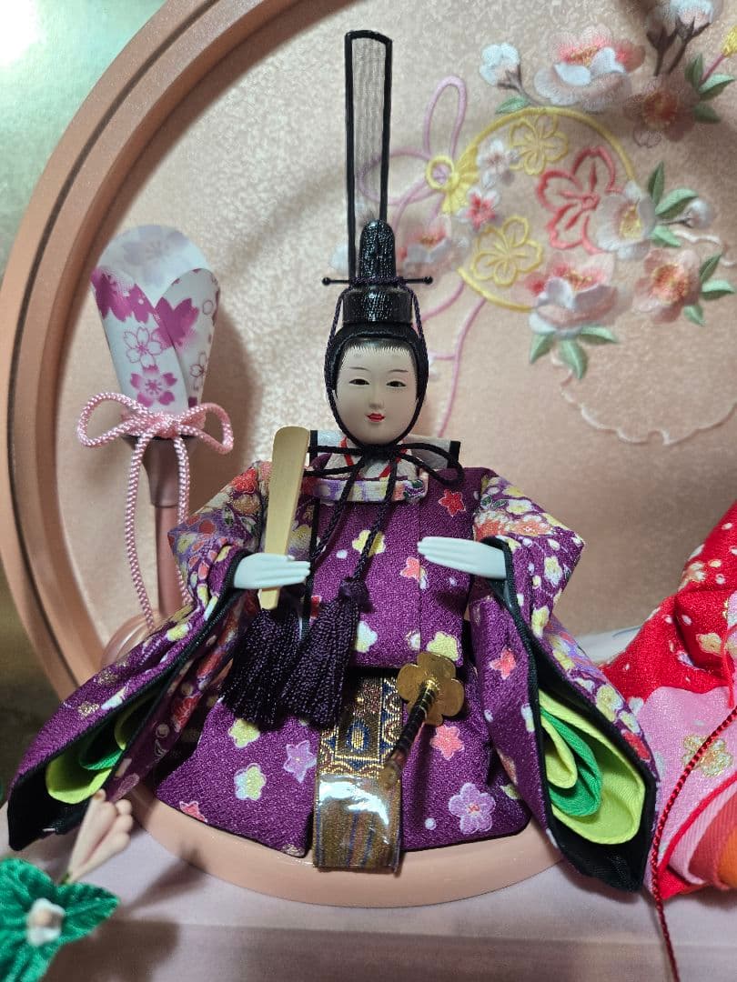 kou【一点限り】雛人形 ケース飾り　K6