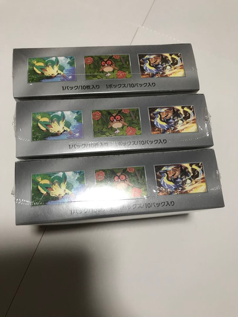 テラスタルフェス　シュリンク付き6BOX