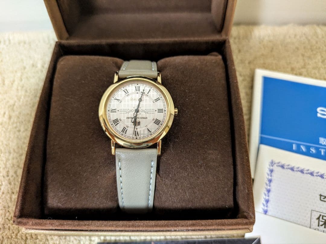 【名探偵コナン 沖矢昴】SEIKO腕時計 沖矢昴 7N01-HCV0 クオーツ