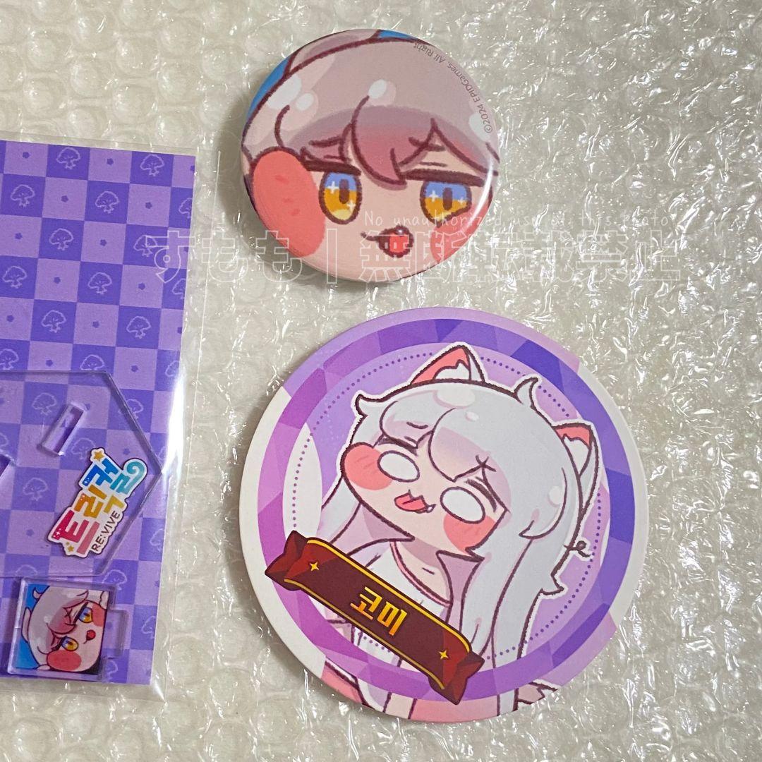 トリッカル もちもちほっぺ大作戦 コミー アクリルスタンド もちほっぺ 正規品