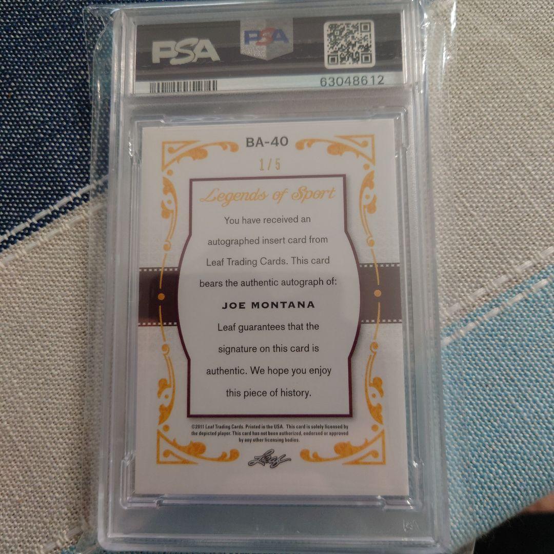 その他 Joe Montana Auto psa9