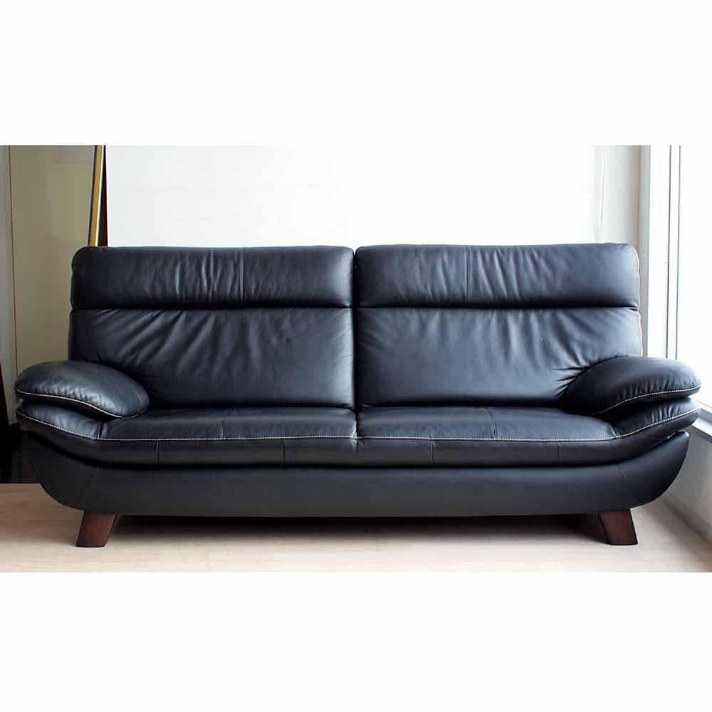 カリモク ZT83モデル 本革 ハイバックソファ ZR24285