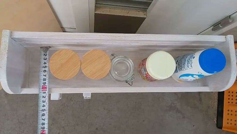 木製スパイスラック、キッチンペーパーホルダー