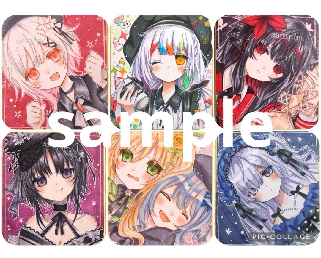 イラストオーダー 色紙 原画 オーダーメイド
