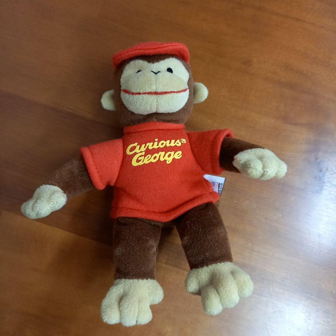 【希少】GUND　おさるのジョージ　ぬいぐるみ　大　小　キュリアスジョージ