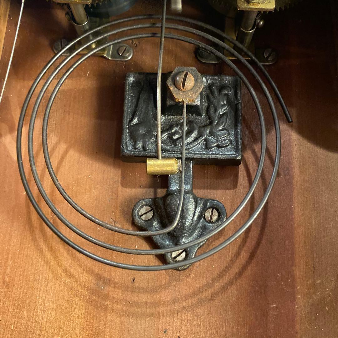 明治時計 Meiji 柱時計 ヴィンテージ インテリア 古民家 アンティーク