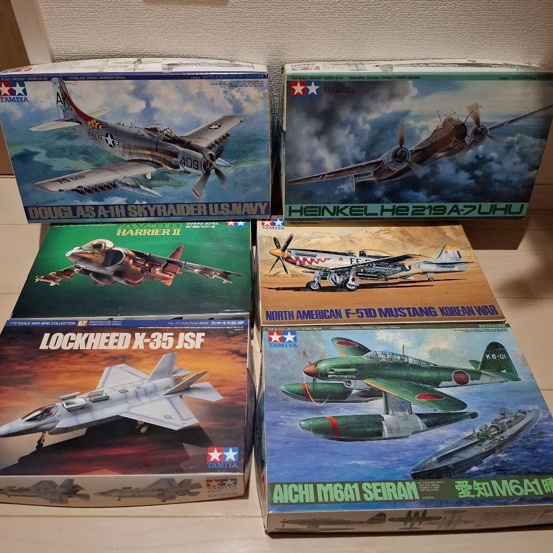 タミヤ 戦闘機 6体 セット