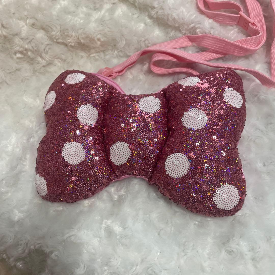 ミニーパルパルーザ ミニーのファンダーランド リボンショルダーバッグ