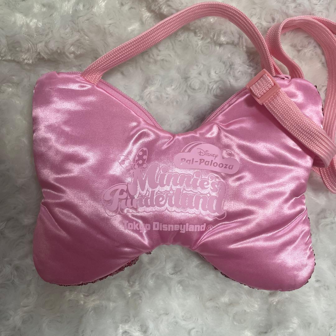 ミニーパルパルーザ ミニーのファンダーランド リボンショルダーバッグ