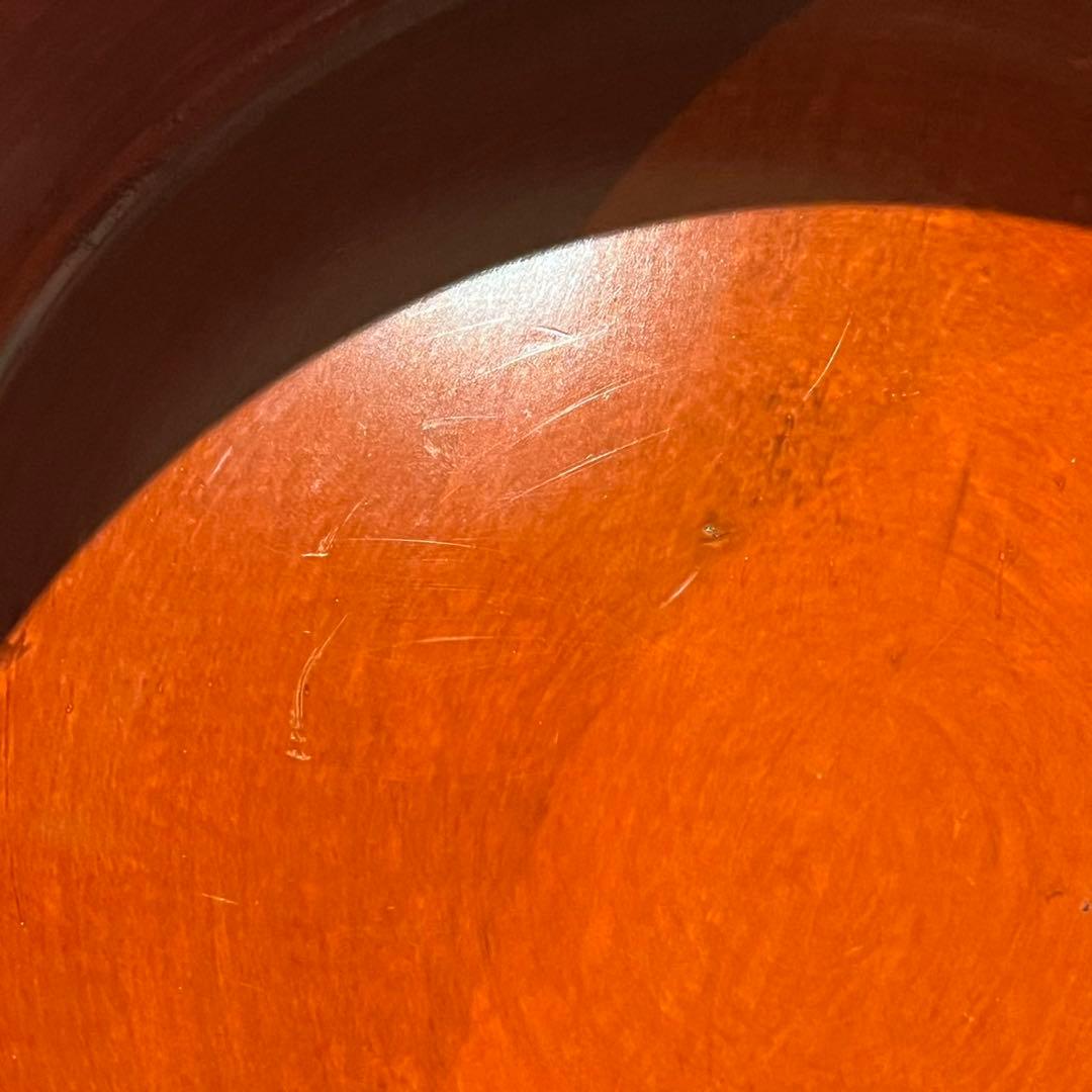 後藤塗 赤塗 彫板飯櫃 共箱 木製漆器 飯器 茶懐石道具