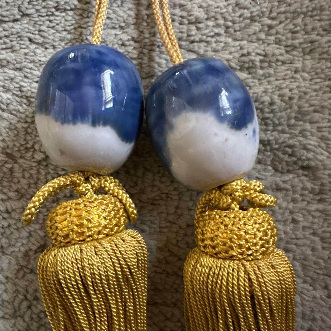 掛軸用房飾り☆風鎮☆2点セット