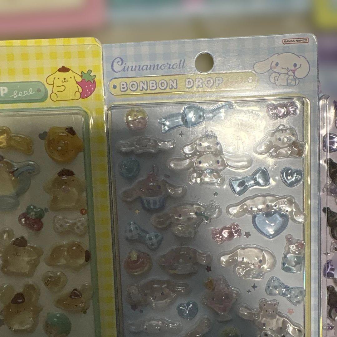 サンリオ ボンボンドロップシール 12シートセット