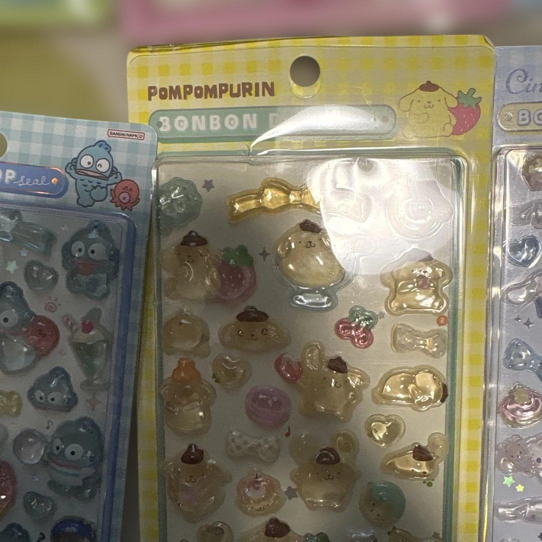 サンリオ ボンボンドロップシール 12シートセット