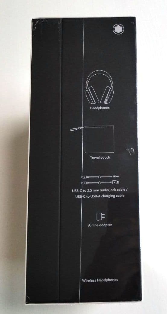 再値下げ！レア MONTBLANC MB 01 黒 ワイヤレスヘッドフォン
