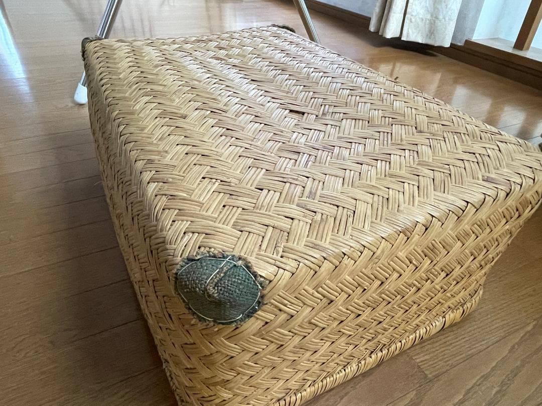 昭和レトロ　柳行李　アンティーク　古道具　つづら　やなぎこうり　カゴ　バスケット